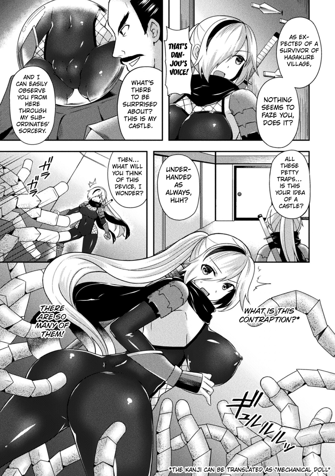 Hentai Manga Comic-The Crimson Kunoichi Kagari ~Fallen Into the Wicked Castle's Lewd Trap~-Read-3